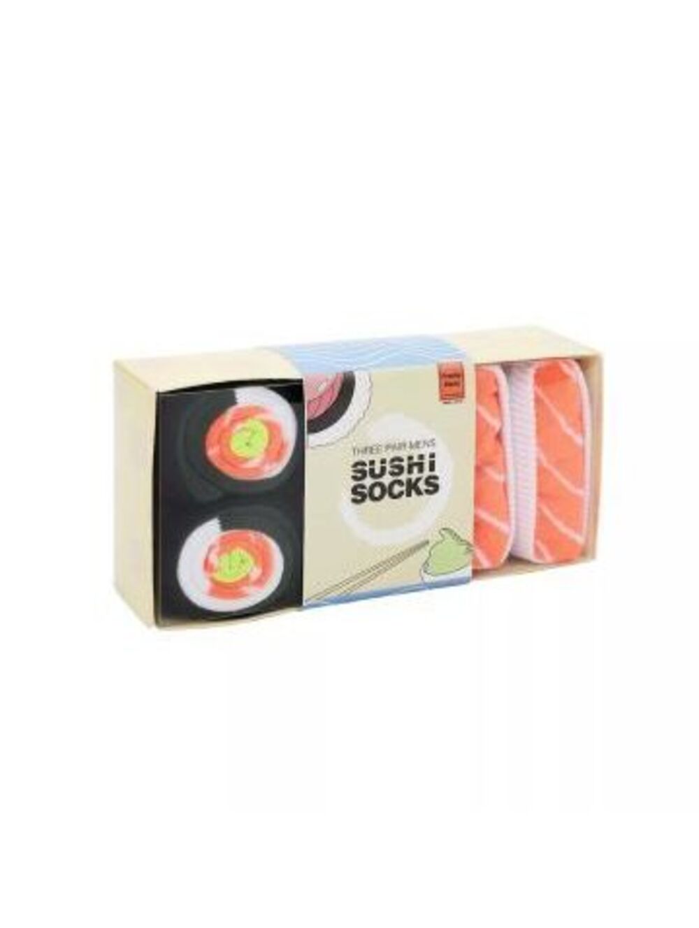 Bioworld Sushi Delight Crew Socks Box Set Size 10-13 - 3Pk